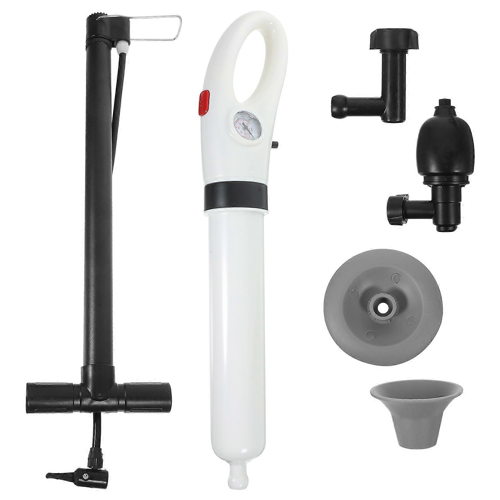 Toilet Plunger Kitchen Plumbing Snake For Drain Clog Remover Tpe 1Set