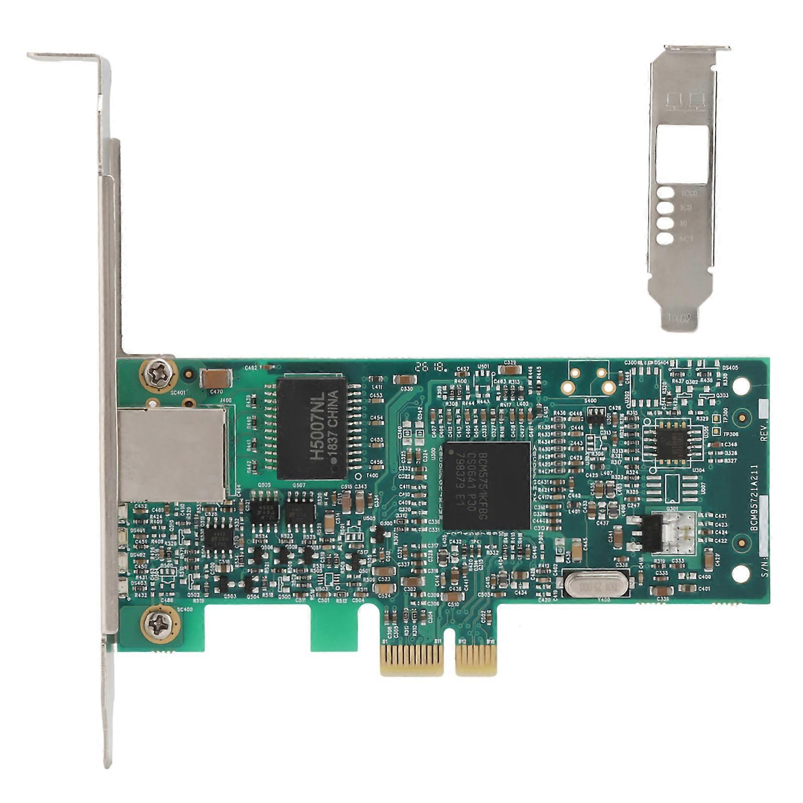 For BCM 5751 Server PCI-E Gigabit Desktop Network Card NIC 10/100/1000Mbps Ethernet