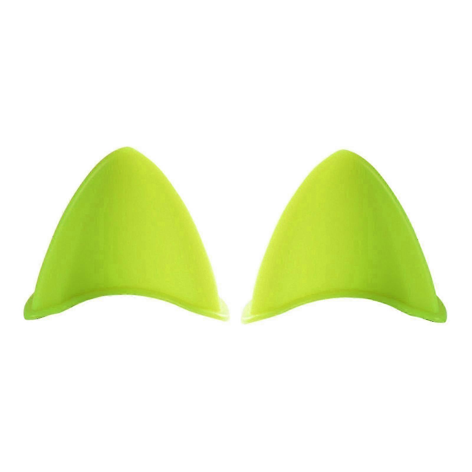 2pcs Self-Adhesive Helmet Cat Ears for Motorcycle