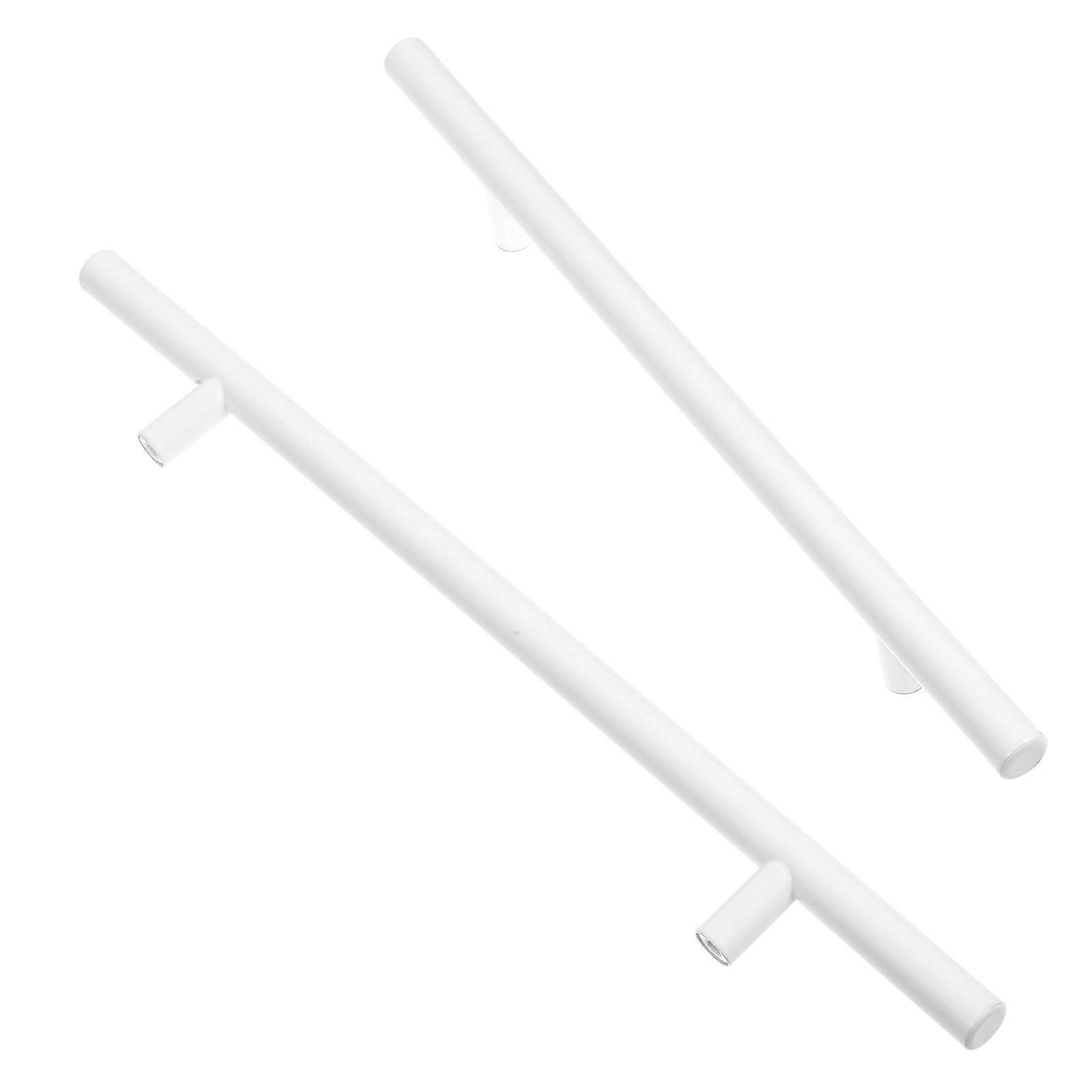 Cabinet Hardware Pulls Stainless Steel Handles Home Decoration Wide Applications 2Pcs