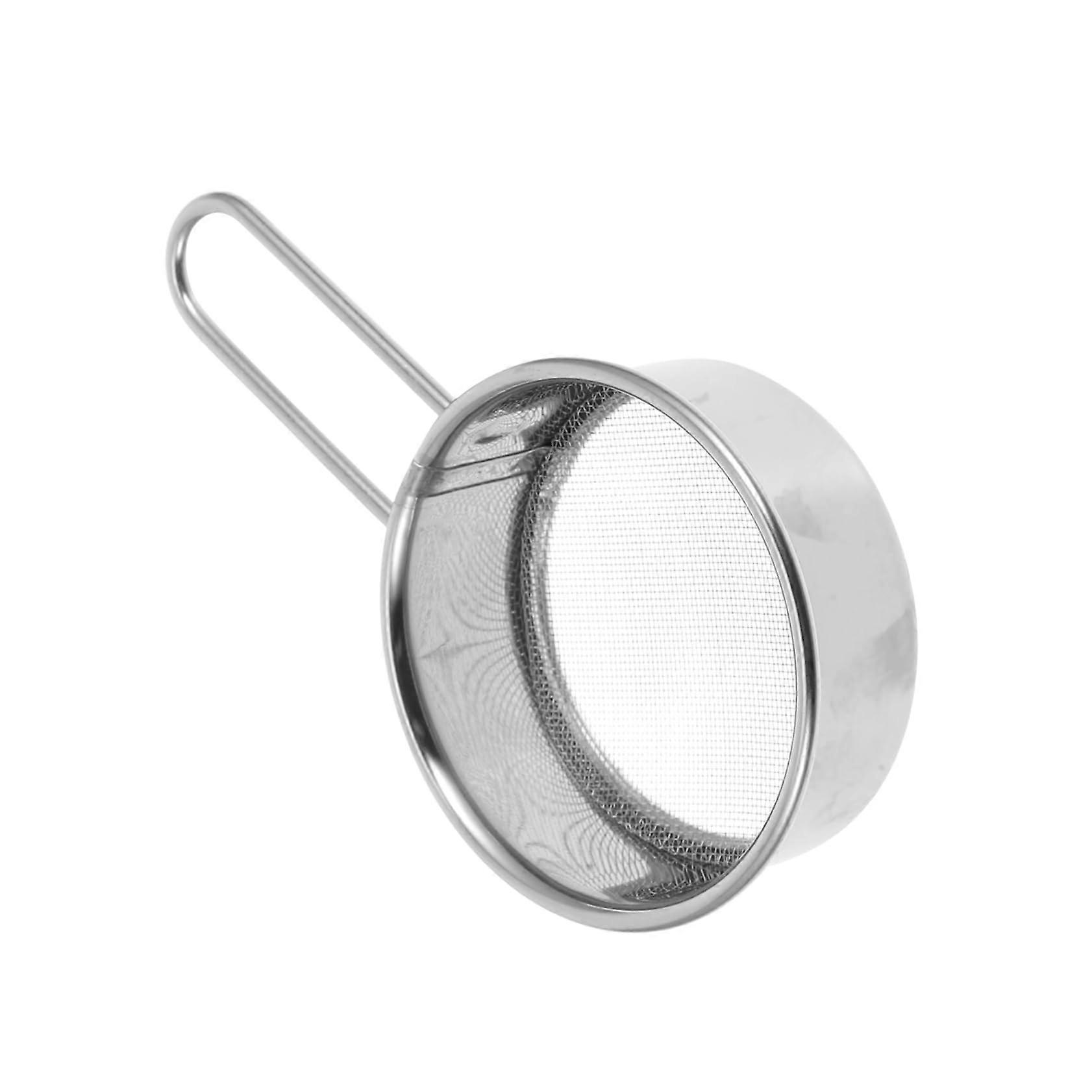 Flour sieve mesh for baking powdered sugar cocoa powder handy kitchen sieve indispensable for baking enthusiasts efficient versatile
