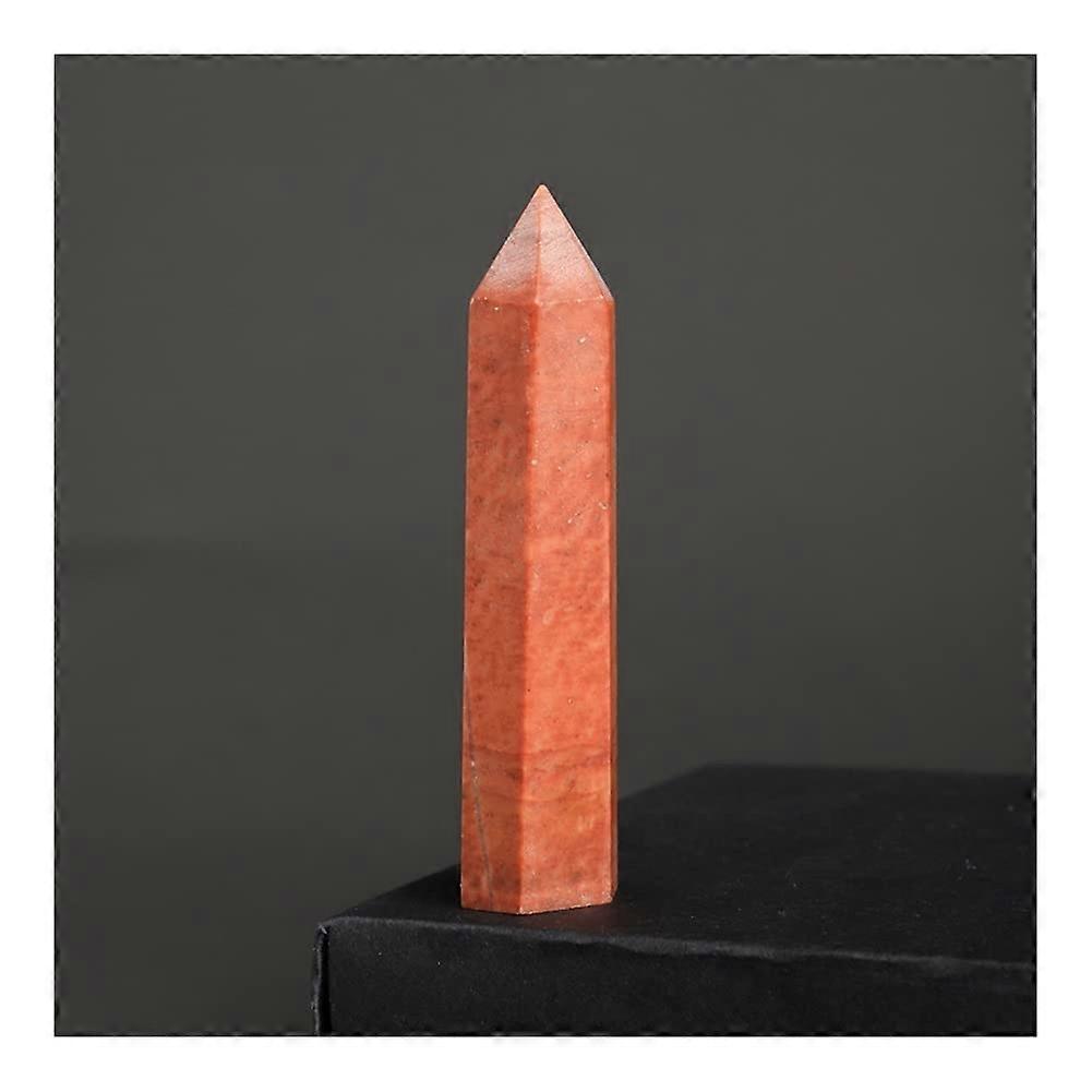 Natural Crystal Point Amethyst Wand Rose Quartz Stone Mineral Sample (Citrine, 78cm)