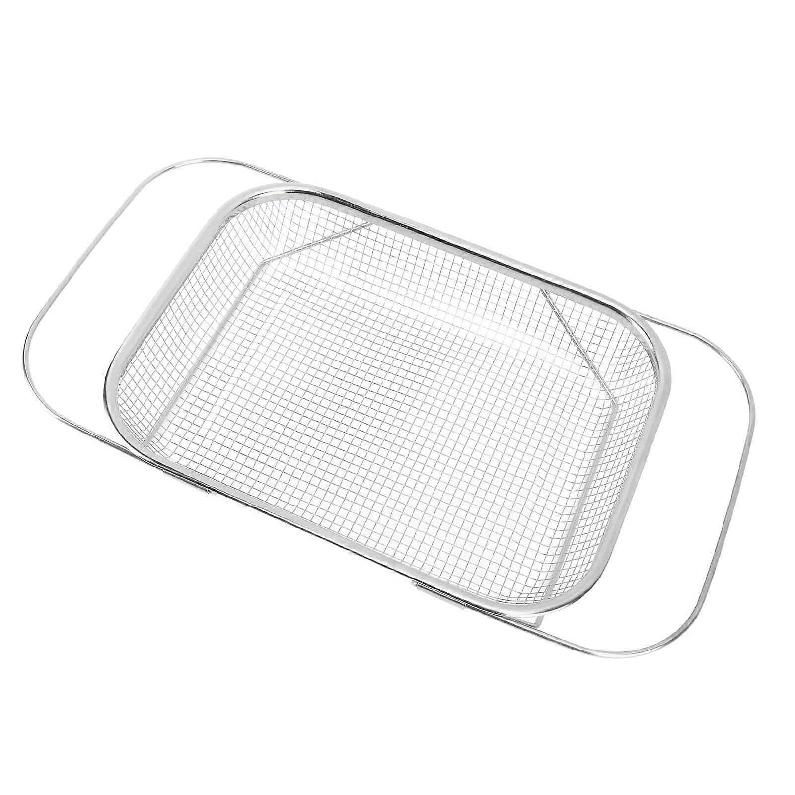 Over the sink strainer, stainless steel, multifunctional, spacesaving, over the sink, strainer basket for home (SILVER).