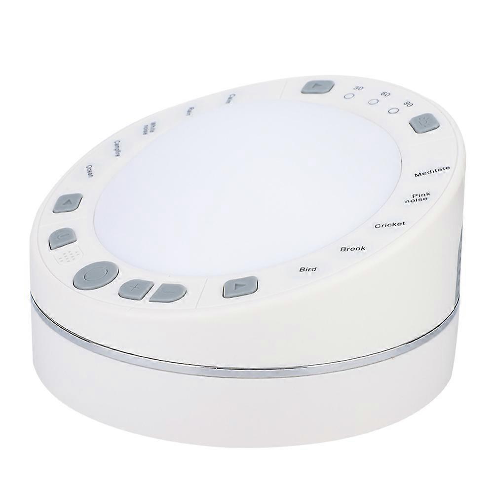 White Noise Sound Machine Baby Insomnia Therapy Improve Sleep Quality Timer Function