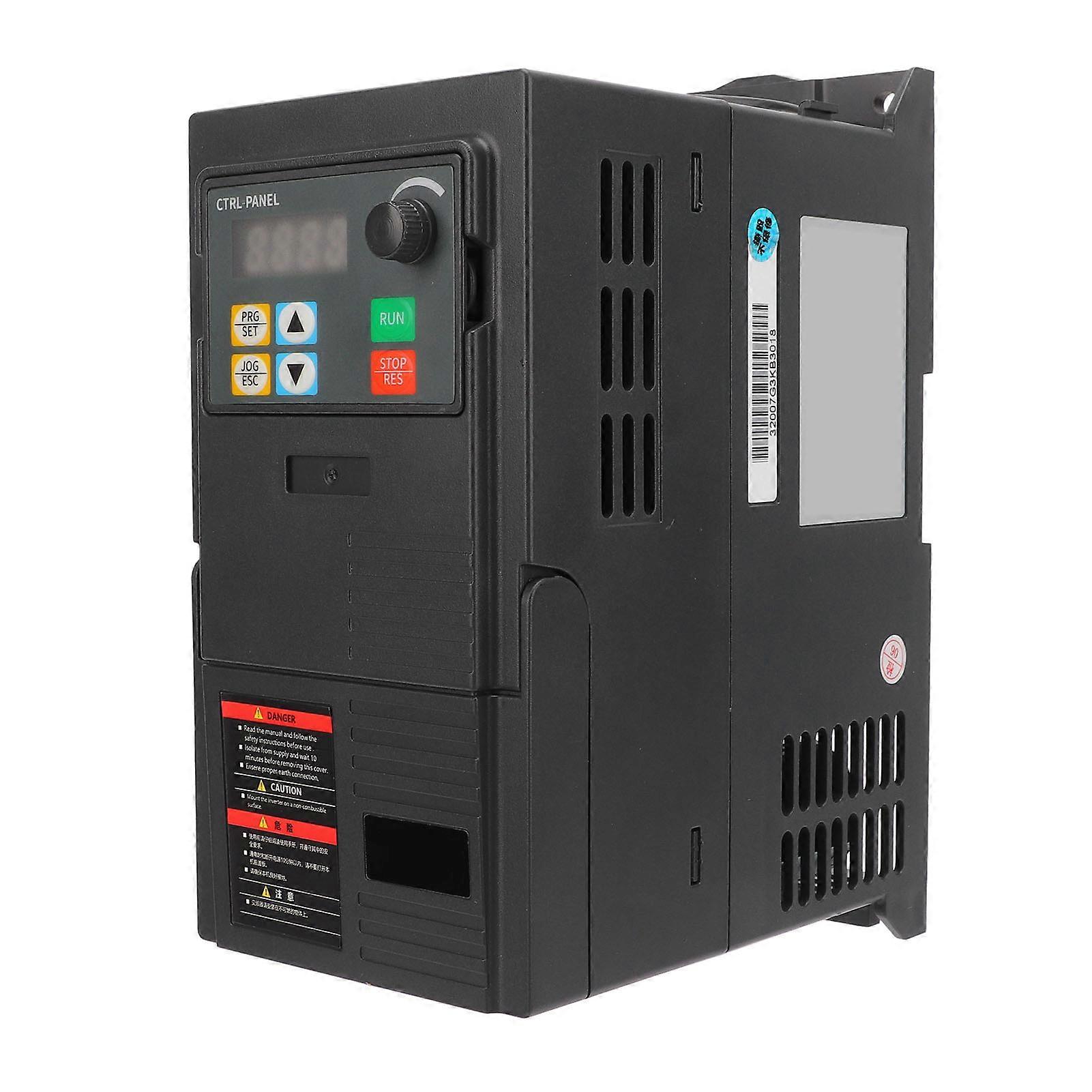 2.2KW Variable Frequency Inverter Drive 3 Phase 380‑440V Input 3 Phase 0‑440V Output Vector Converter