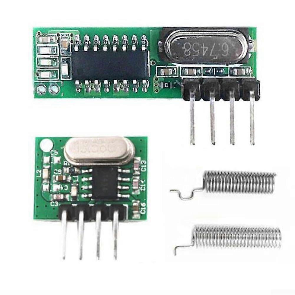 Home Automation Kits with 433MHz Superheterodyne RF Receiver/Transmitter Module