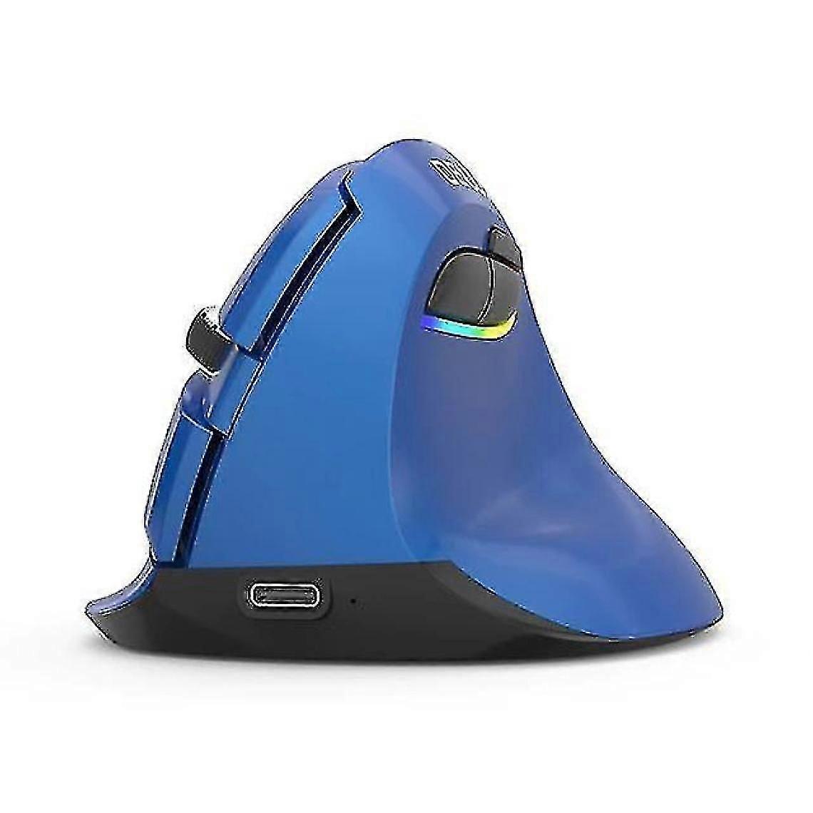 Wireless Vertical Silent Vertical Mouse (blue)