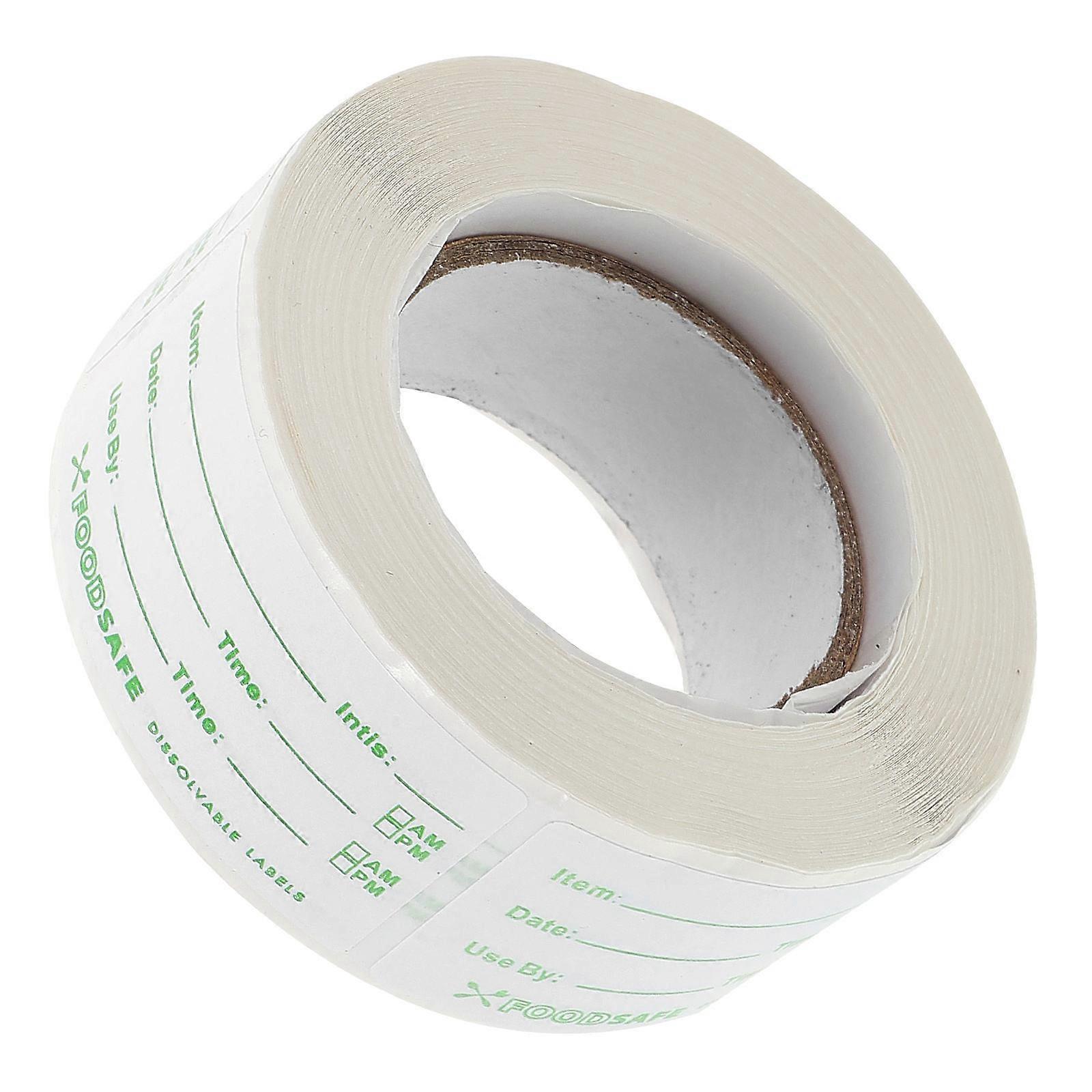 Date Stickers for Food Expiration Labels with Easy Application and Removal 300 Labels per Roll