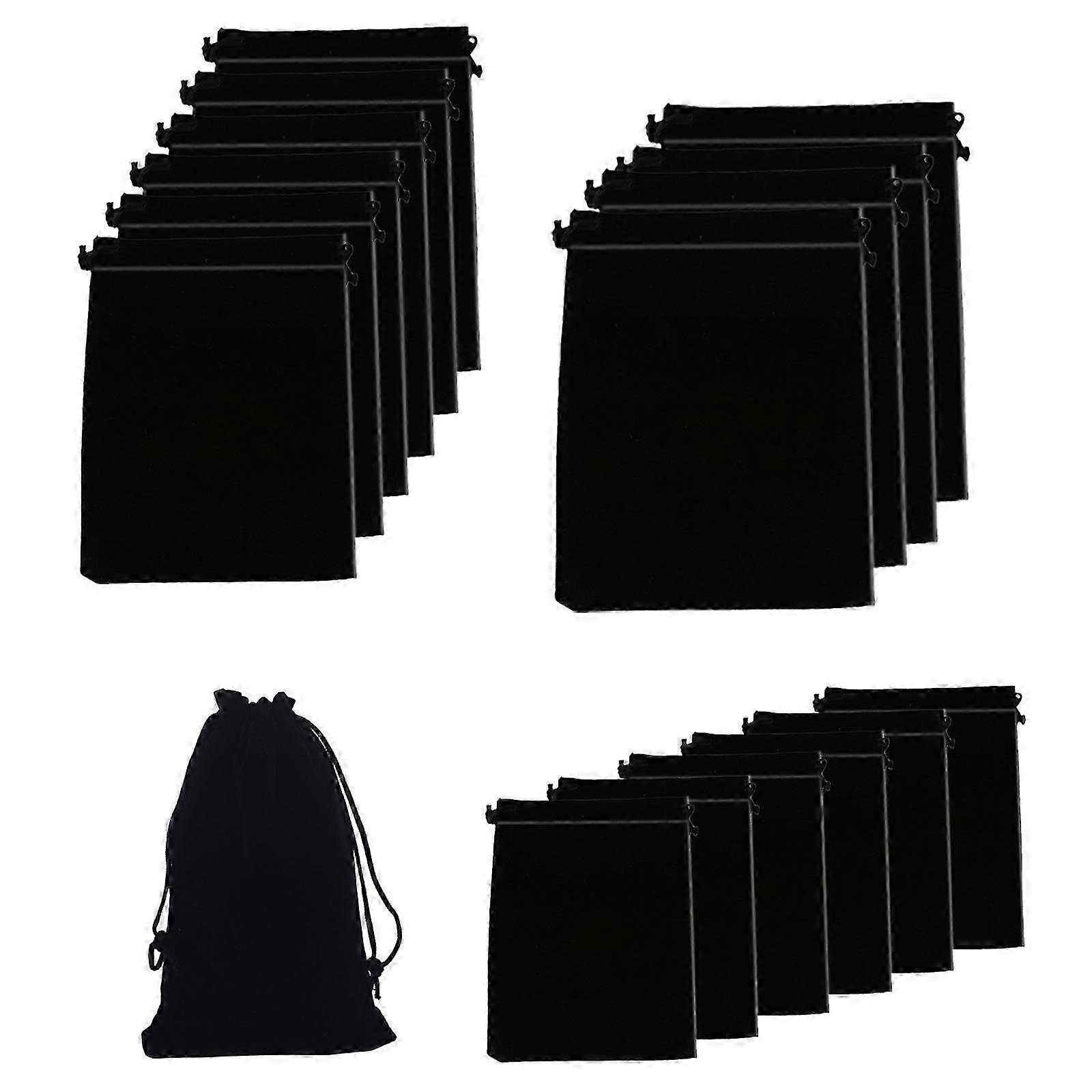 18-Piece Set of Adjustable Drawstring Bags for Toys and Camping