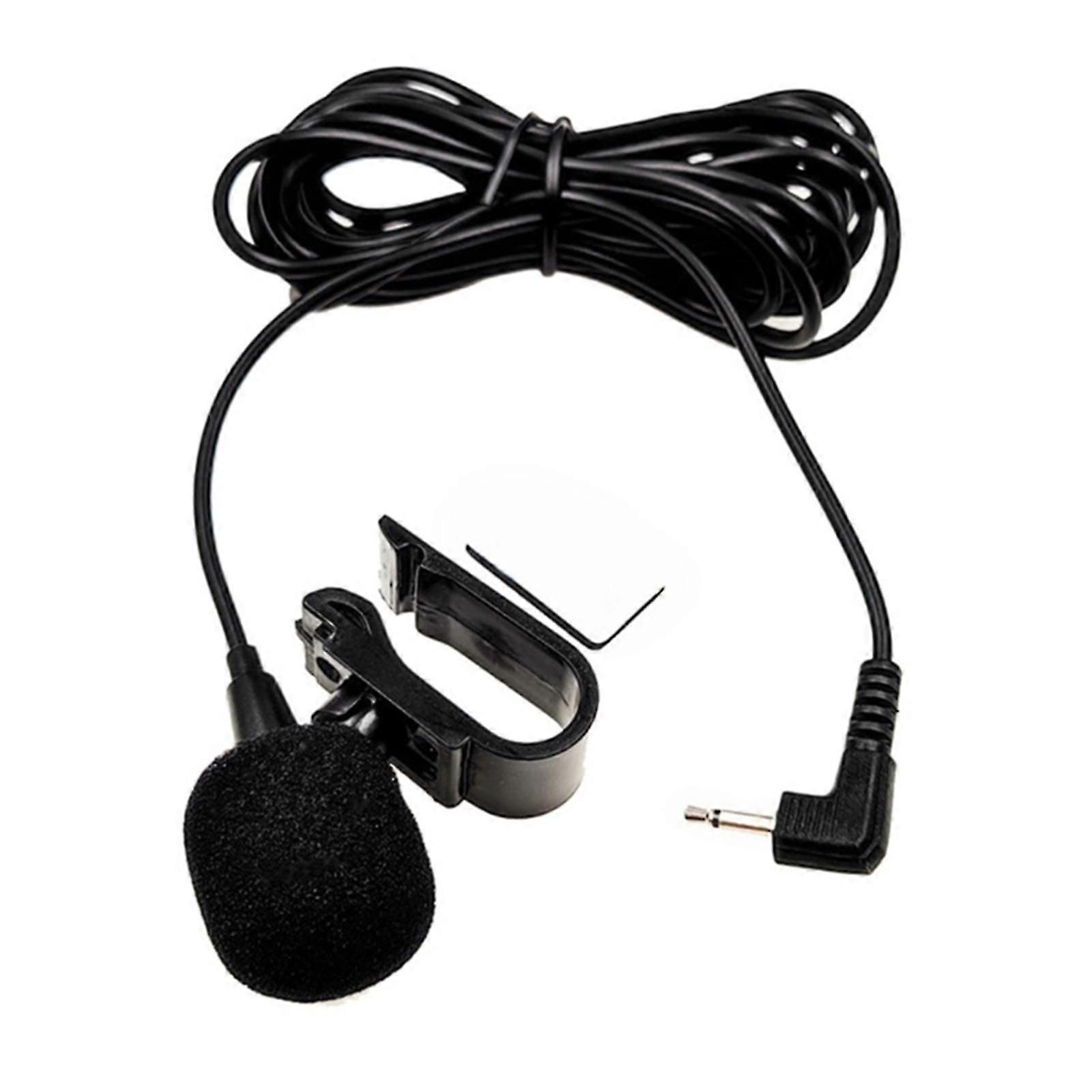 3m profesionálny audio mikrofón do auta 2,5 mm / 3,5 mm klipový konektor mikrofón stereo mini káblový externý mikrofón pre automatické DVD