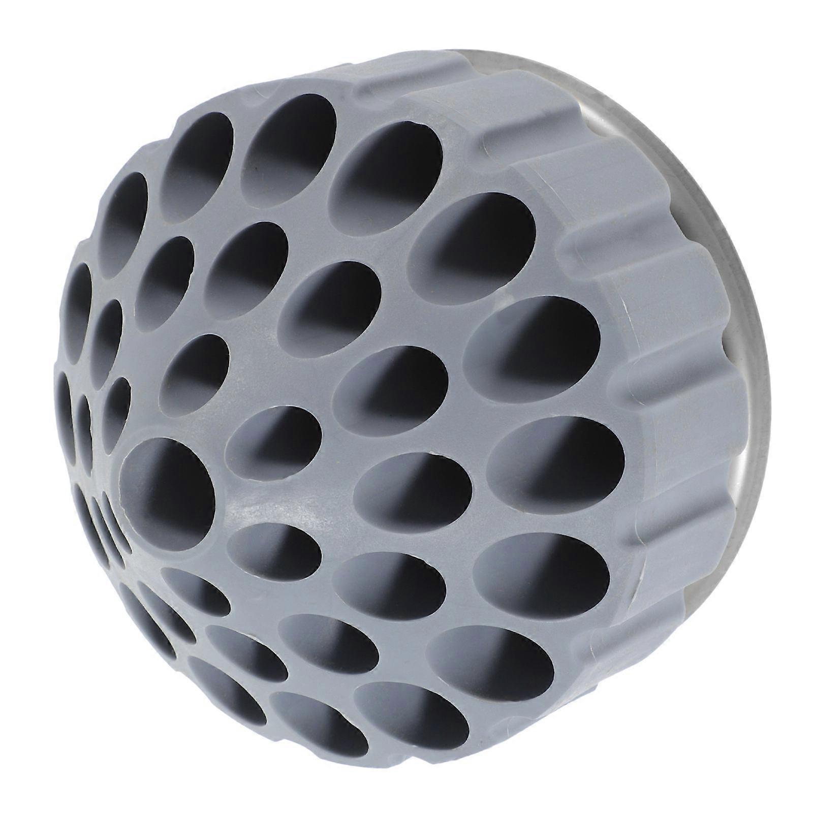 Lavender Plastic Drill Bit Storage Case for Safe Tool Organization with 35 Holes and Firm Base