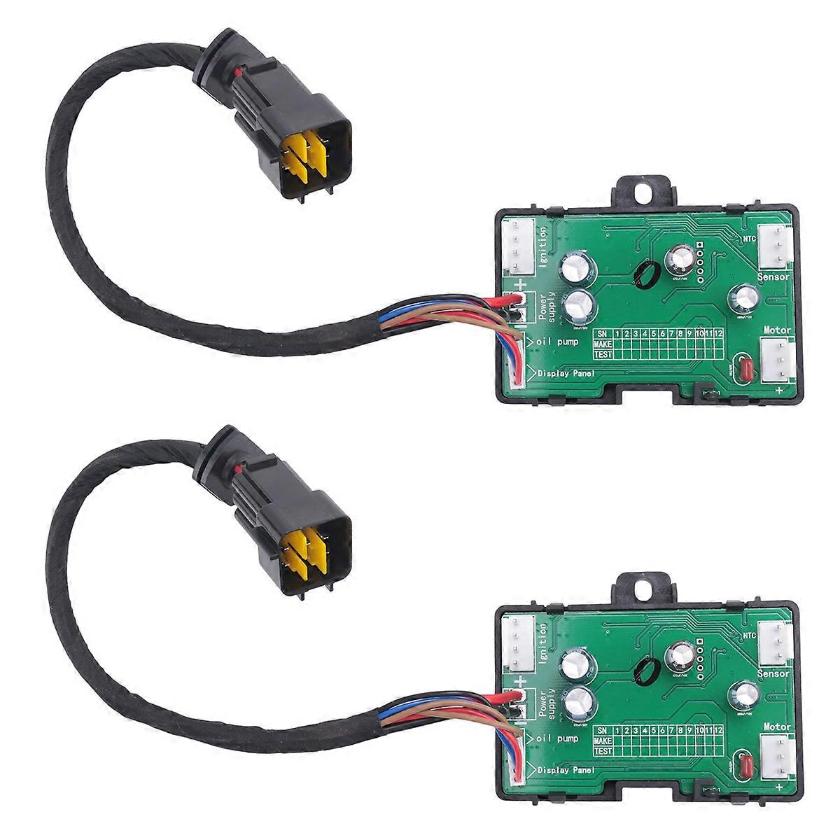 2X Air Parking Heater Control Board Motherboard for 12V 24V 5-8KW Air Heater Parking Heater Control