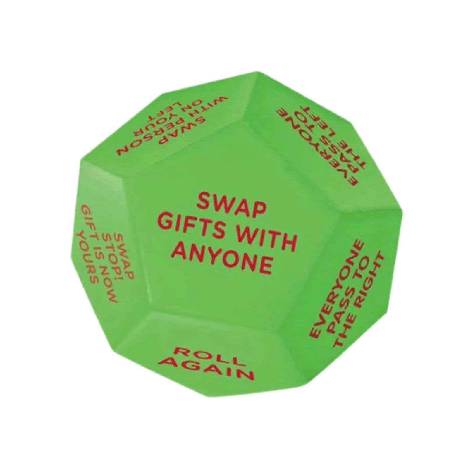 Christmas Decoration Cube Replacement Dice for Role Play, Collectible Table Game, Halloween Gaming Cube, 6-Sided Dice