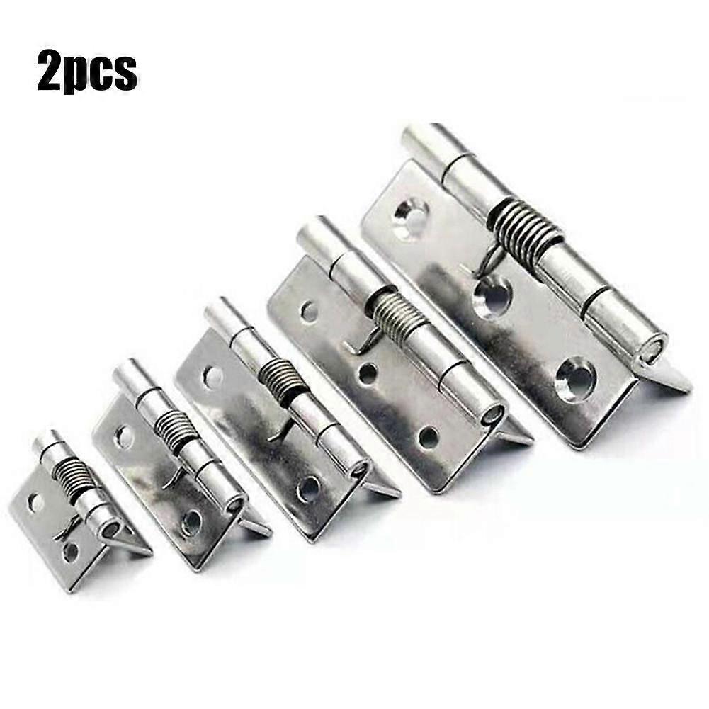 1/1.5/2/2.5/3/4Inch Spring Hinges 2 Pcs Door Hinges