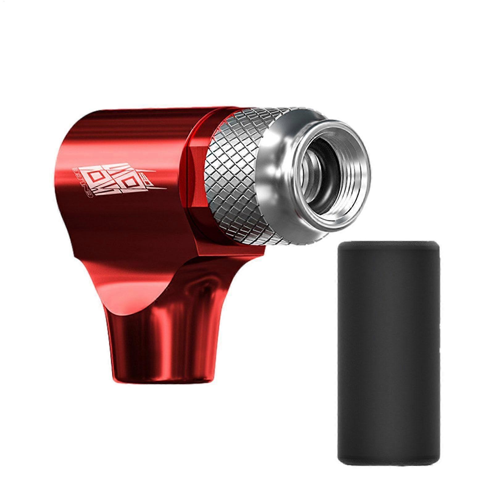 Replacement nozzle for bicycle pump, adapter for bicycle pump, hose adapter for pump head, fast and durable replacement red