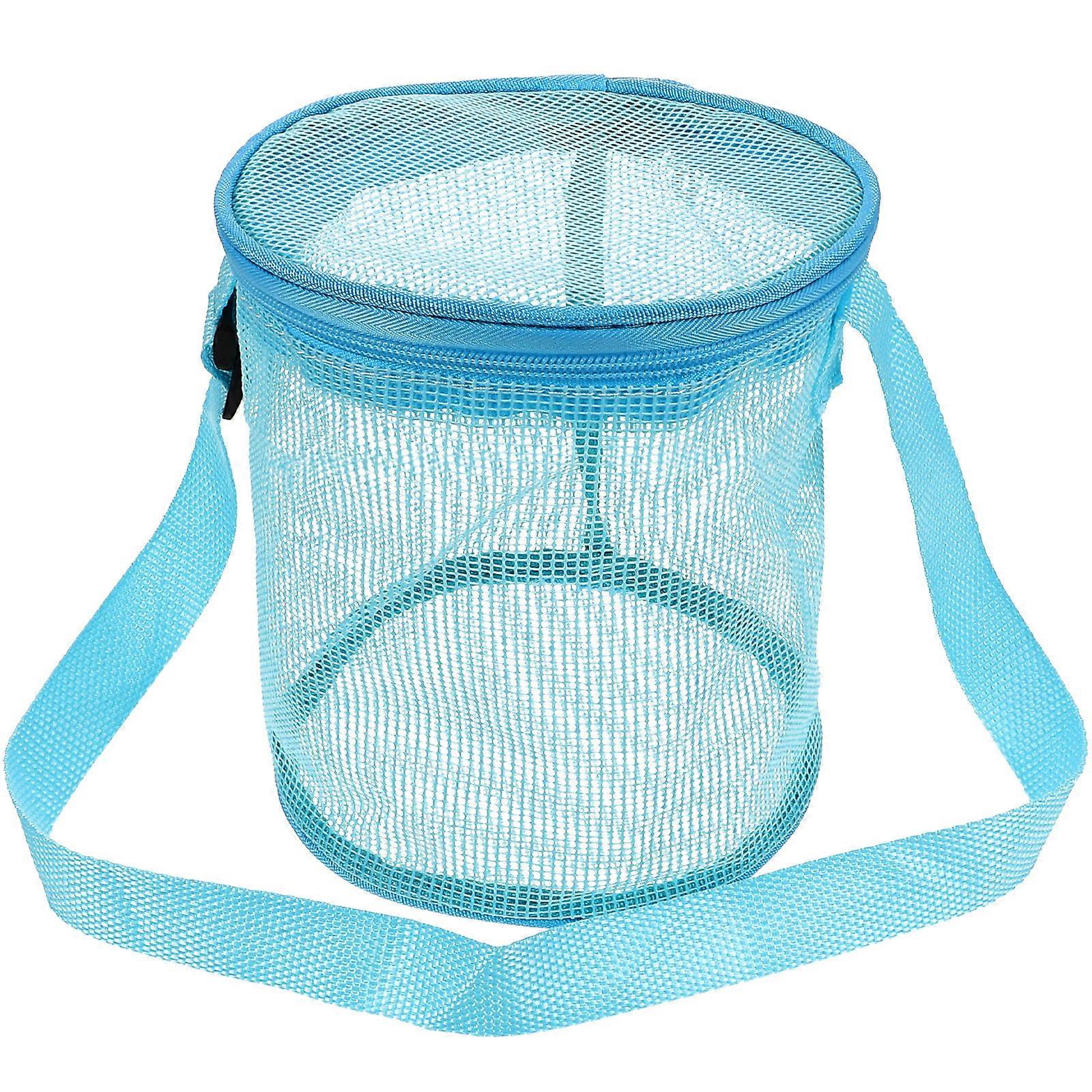 Lightweight Beach Toy Holder For Kids Featuring Mesh Design Suitable For Beach Play 1Pack