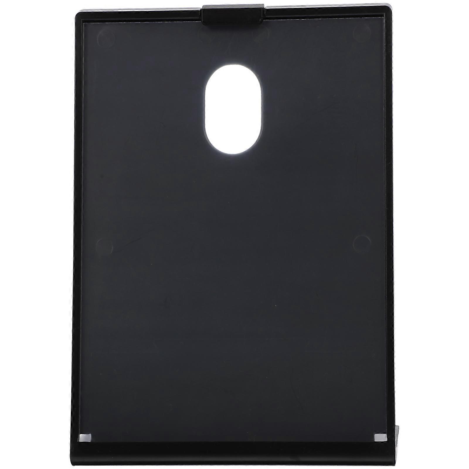 Black Tabletop Sign Holder for Home Use Material Keeps Steady 4.5 x 3 Inches