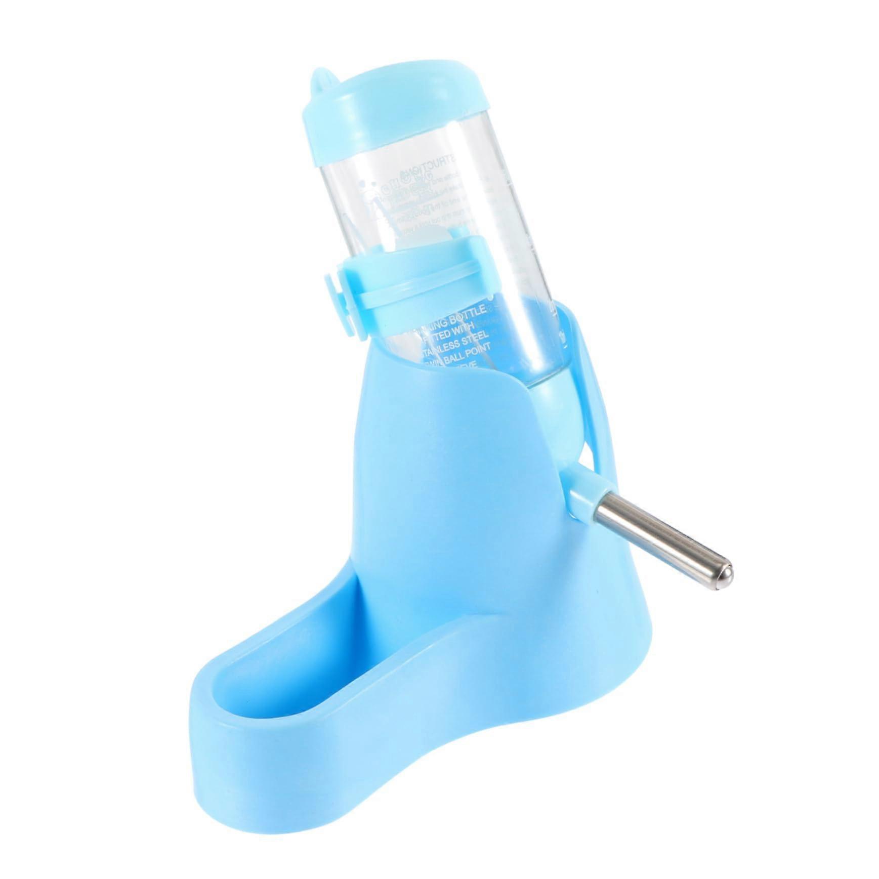 Hamster Water Fountain Set with Holder Leak-Proof Feeder Durable Hygienic Design for Small Pets