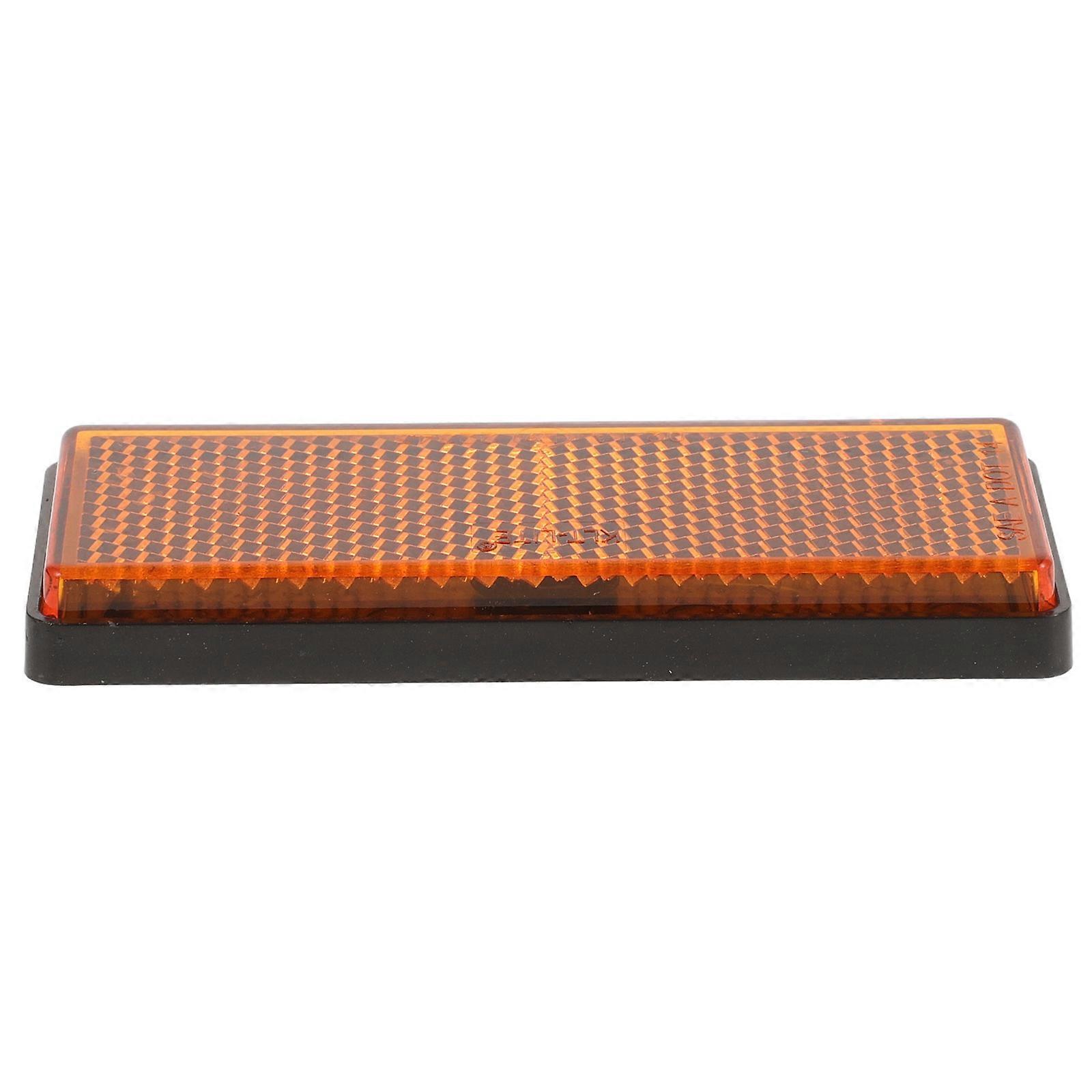 Reflectors For Trailers Enhancing Nighttime Driving Safety With Splashproof Plastic Material 1Pack
