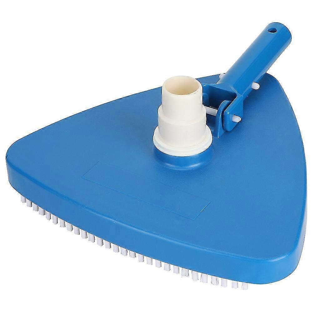 Portable Triangular Weighted Swimming Pool Vacuum Head Brush - Essential Cleaning Tool & Accessories for Effortless Pool Maintenance