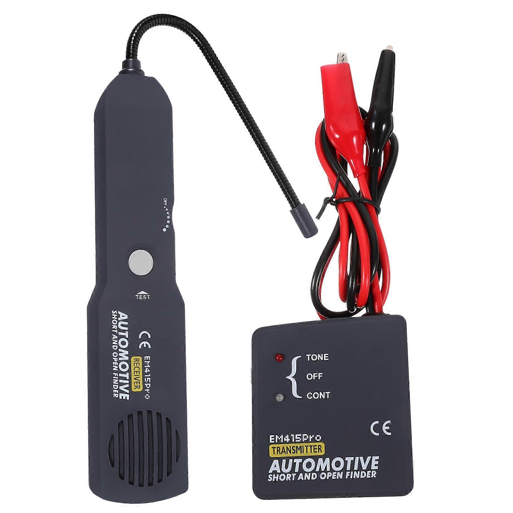 1set Cable Tester for Short and Open Circuits, Multifunctional Wire Tracker for Car Repairs, Portable and User-Friendly