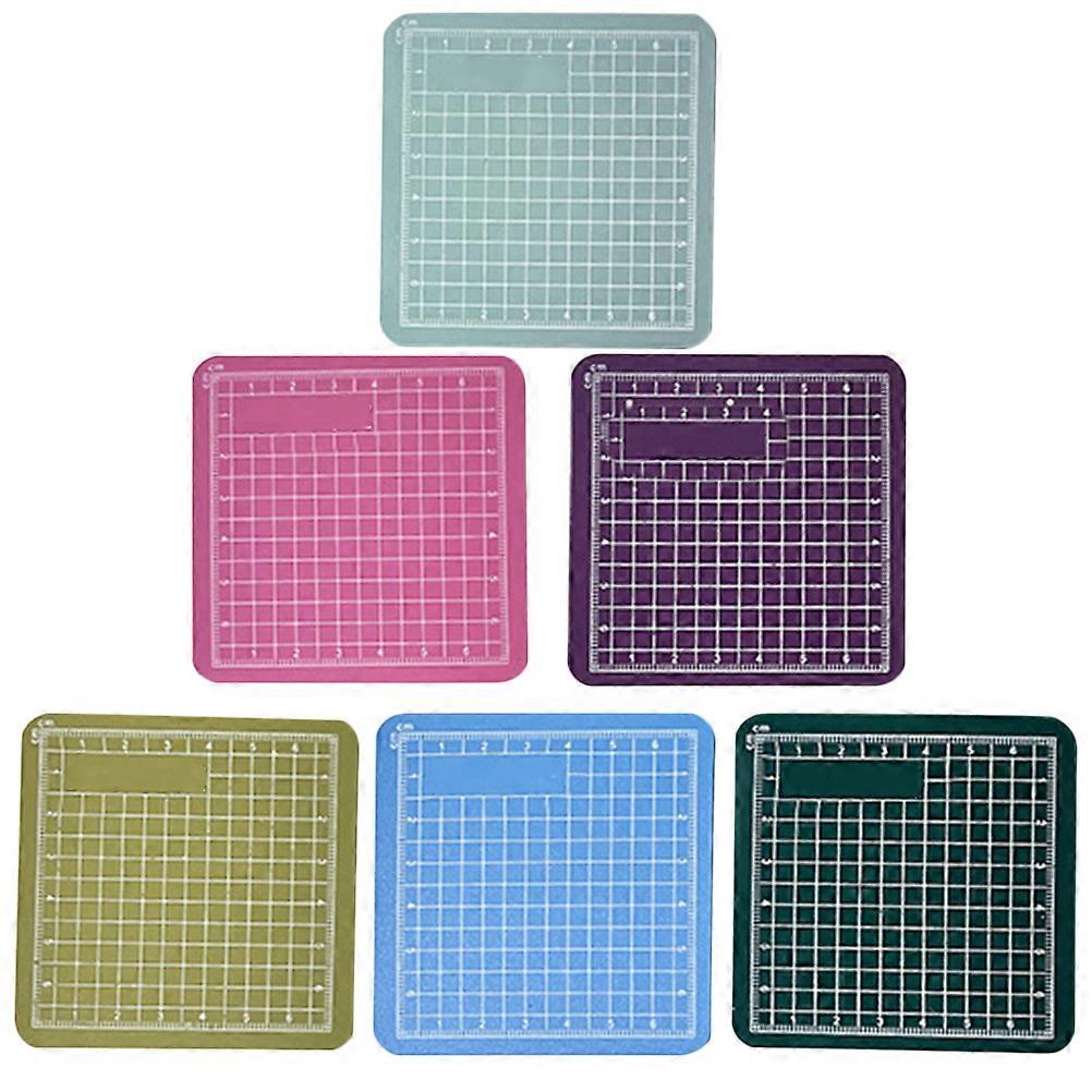 Crafting Mat For Table 6Pcs DIY Art Cutting Board For Quilters PVC No Burrs Safe To Use For Crafts