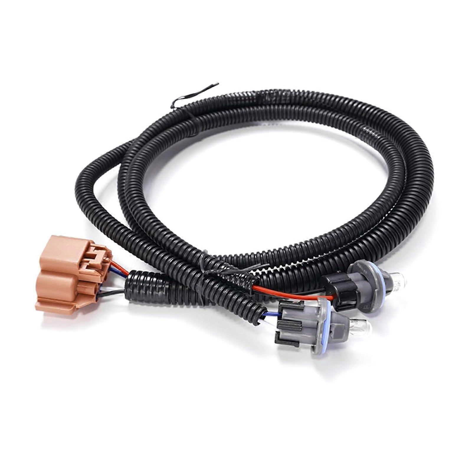 Vehicle license plate lighting cable wiring harness 15768809 Direct replacement part for the attachment of the rear bumper in the automotive sector.