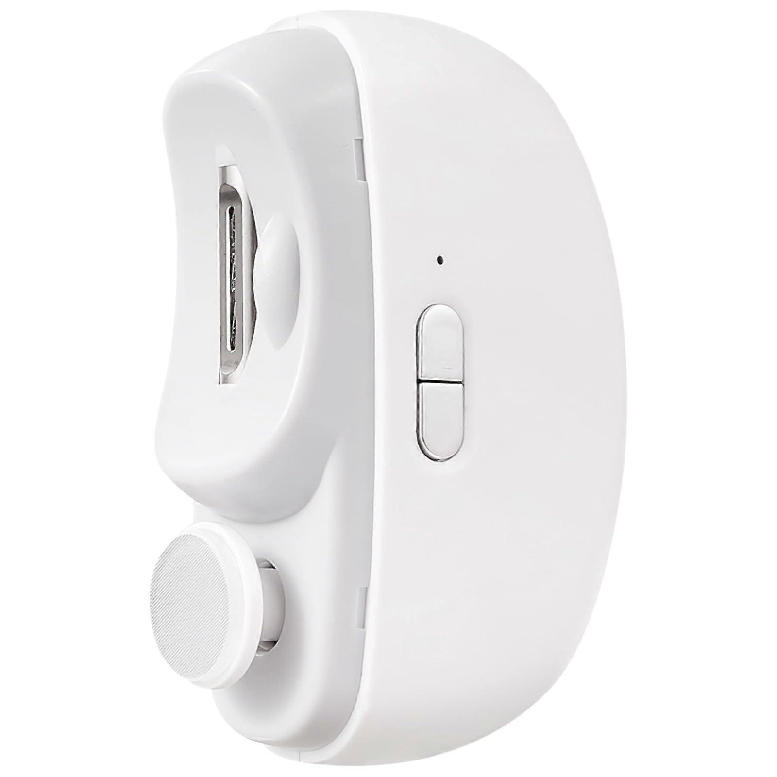 Portable Rechargeable Nail File for Seniors, Electric Nail Clipper with Rounded Edge, USB Charging, Easy Button Design for Nail and Toenail Care