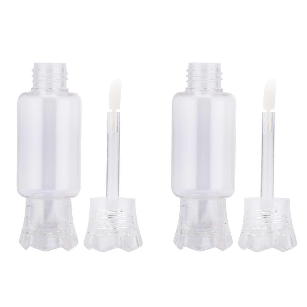 Lip Gloss Tube Empty Lip Gloss Bottles for DIY Use 12Pcs Transparent Set