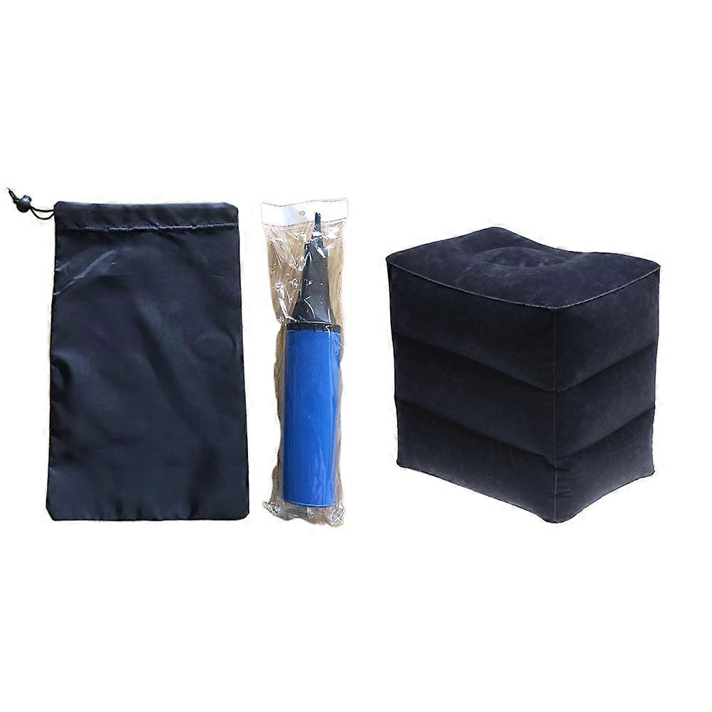 Inflatable Foot Pad For Improving Circulation With Dark Blue Color And Rectangular Shape 1Set