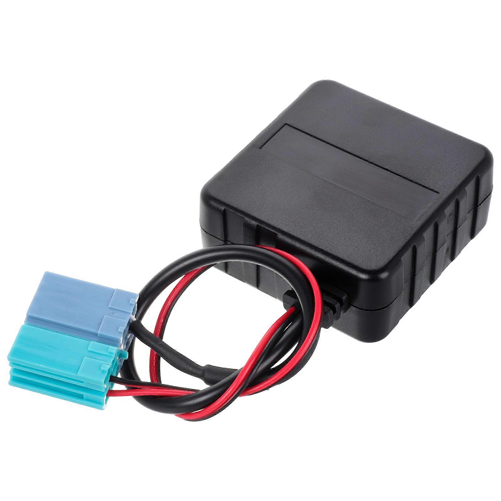 Wireless Audio Adapter for Car with Vehicle Plug, ISO Compatible for Enhanced Sound and Hands Free Calling