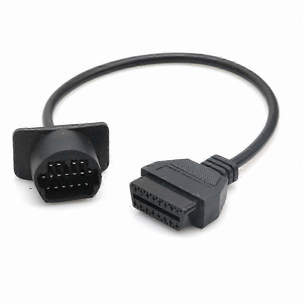 17-Pin to 16-Pin OBD2 Diagnostic Cable Adapter for Vehicles
