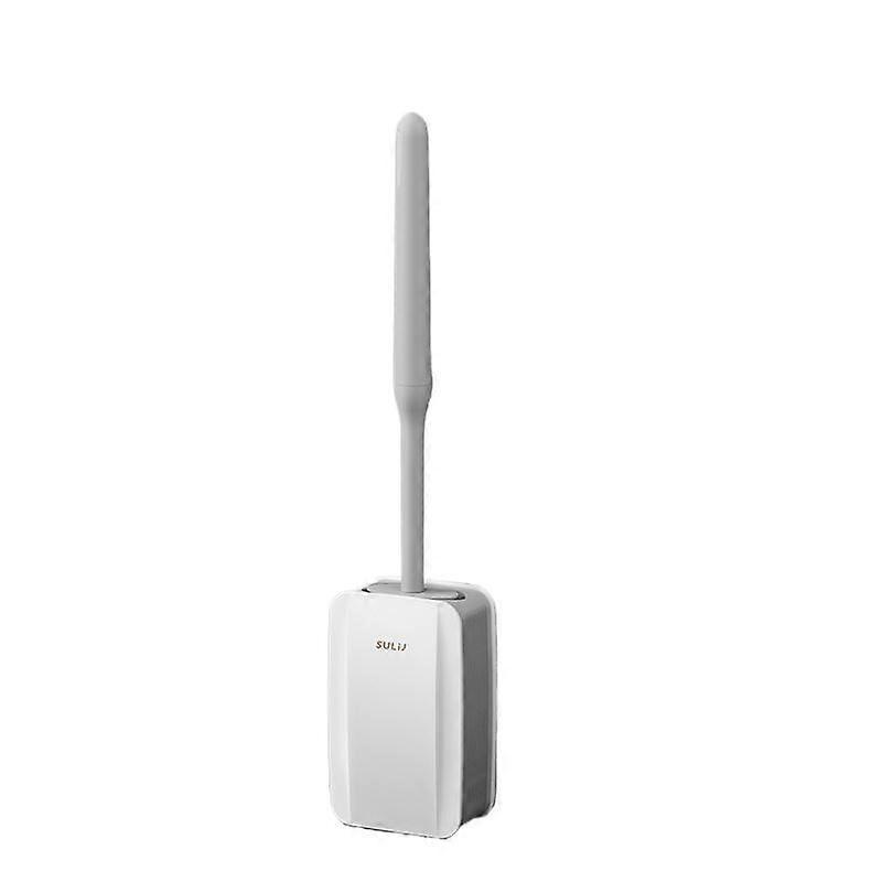 Toilet Brush Set for Home Use No Dead Angle Easy to Install Bathroom Cleaning