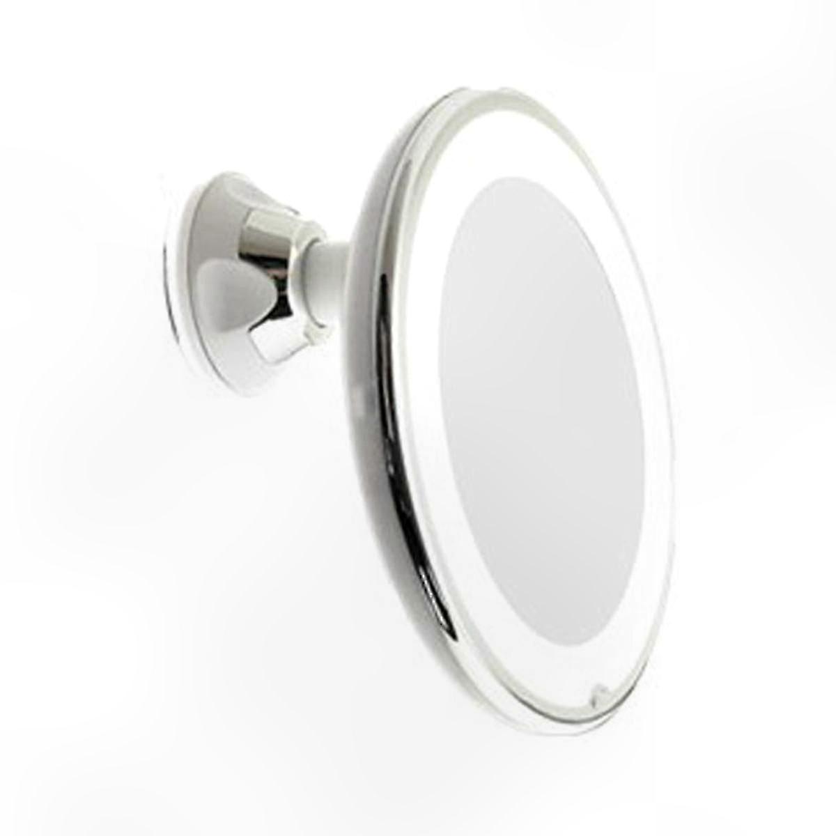 For 10x Magnifying Mirror With Light Makeup Mirror - With Lights Dimmable Led Makeup Mirror For Bathroom, Vanity Mirror