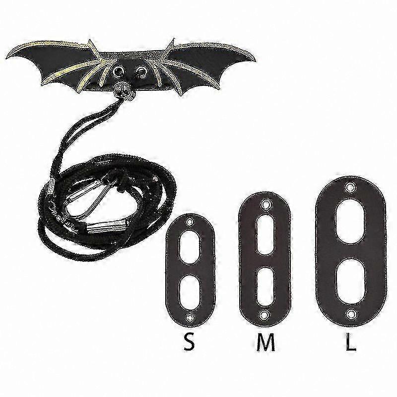 Adjustable Reptile Harness Set with Leash for Lizards and Geckos 4 Pack