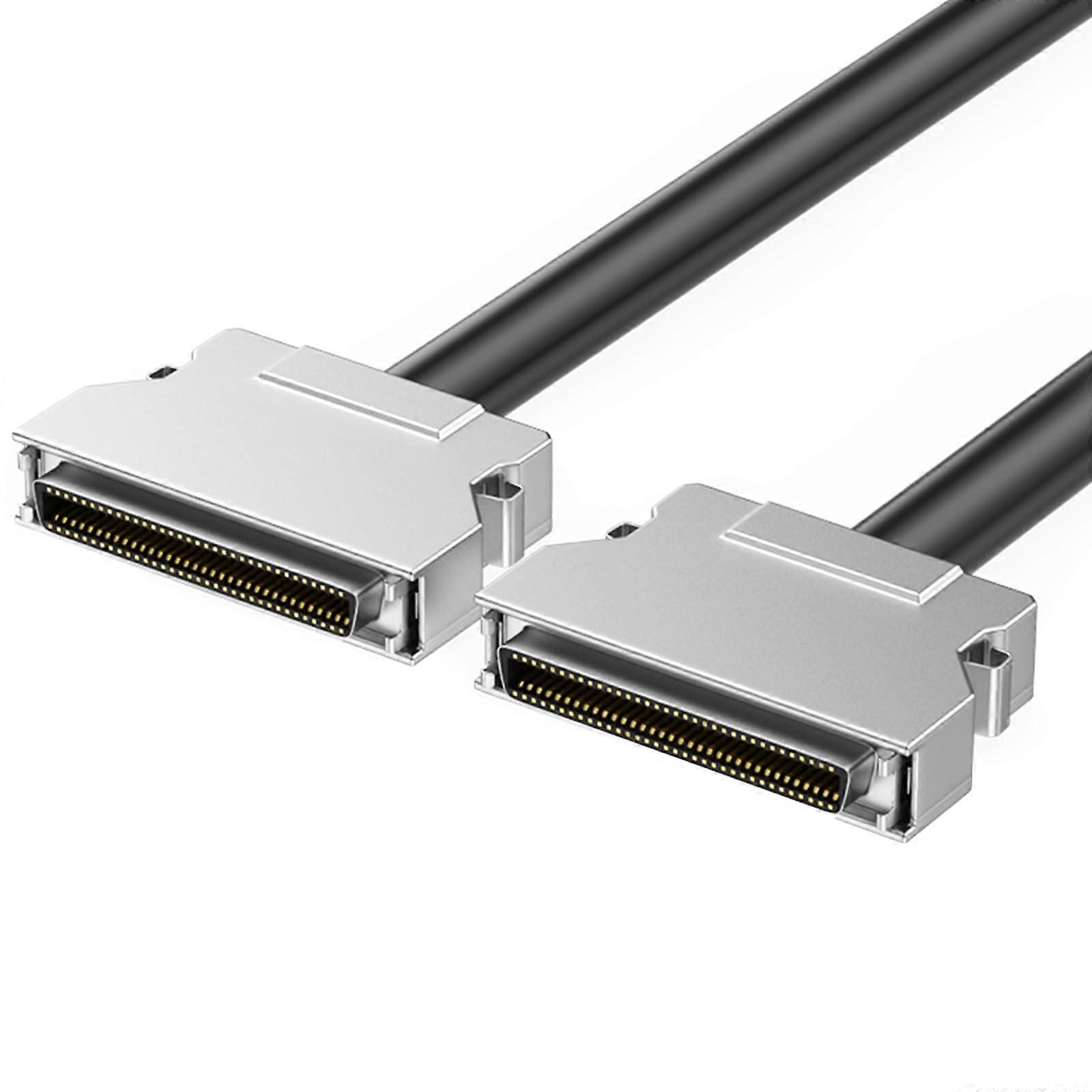 SCSI Cable CN68P 1.5m Durable SCSI Female To Female Cable With Metal Shell For MO Devices And Arrays