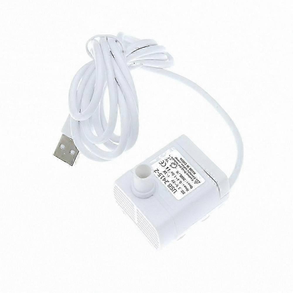 Automatic USB Pet Water Fountain Pump for Cats and Dogs with Low Noise Feature