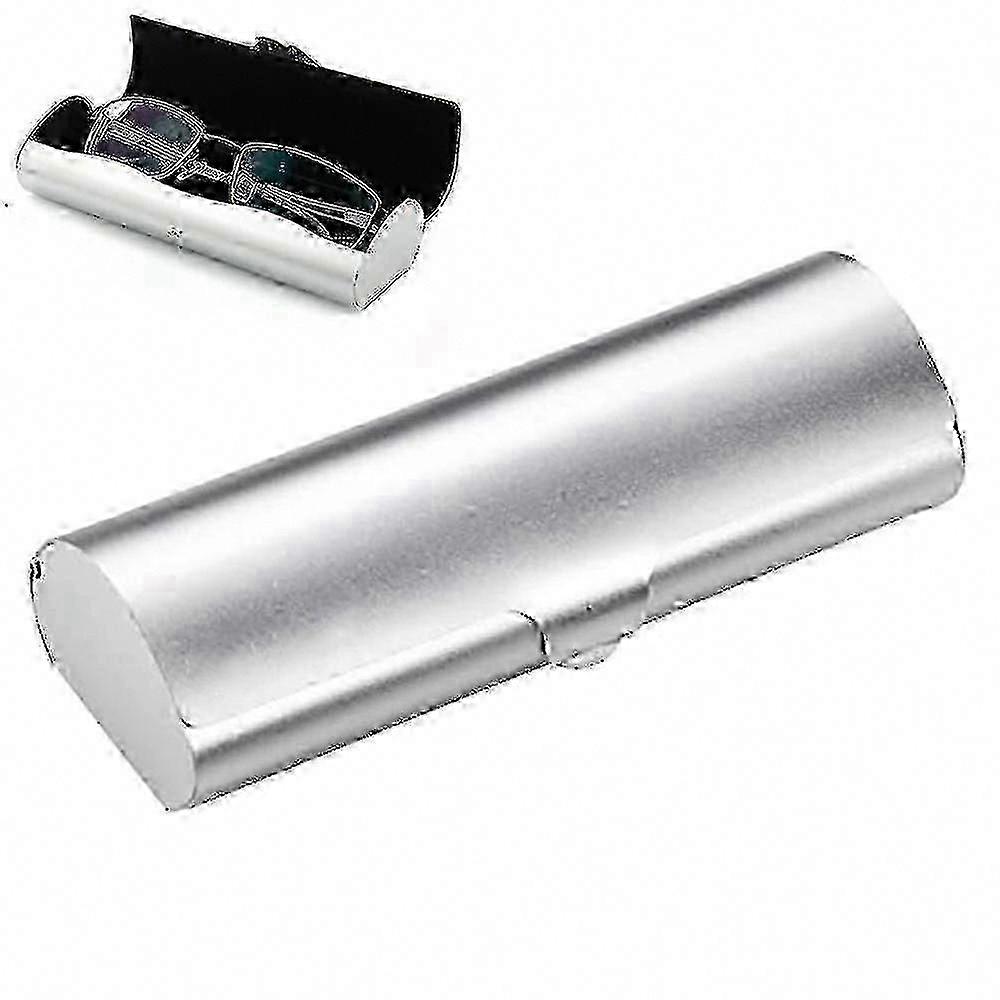 Aluminum Eyeglass Case - Hard Shell Glasses Case for Nearsighted Spectacles