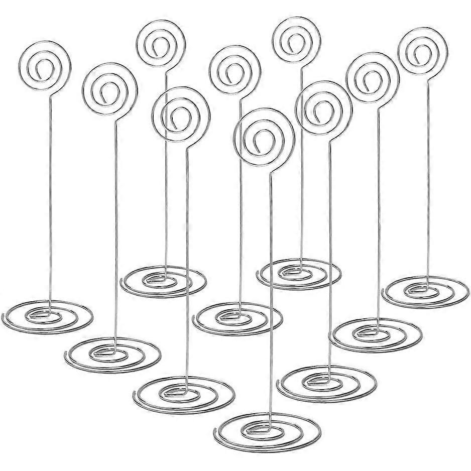 Table Place Card Holders - 10 Pack 8.6" Tall Table Place Card Holders