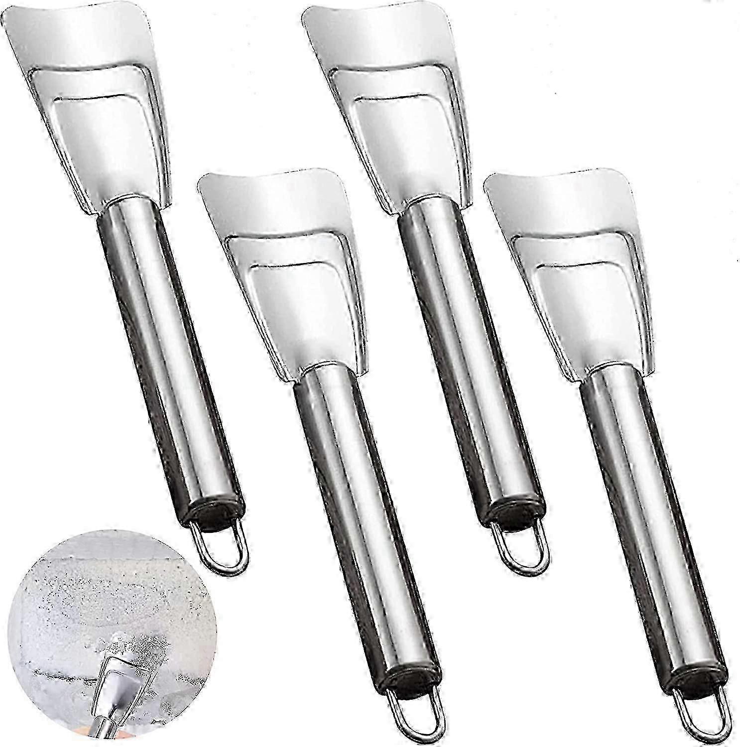 4pcs Ice Scraper Kitchen Freezer Spatula Refrigerator Tools Kitchen Cleanup
