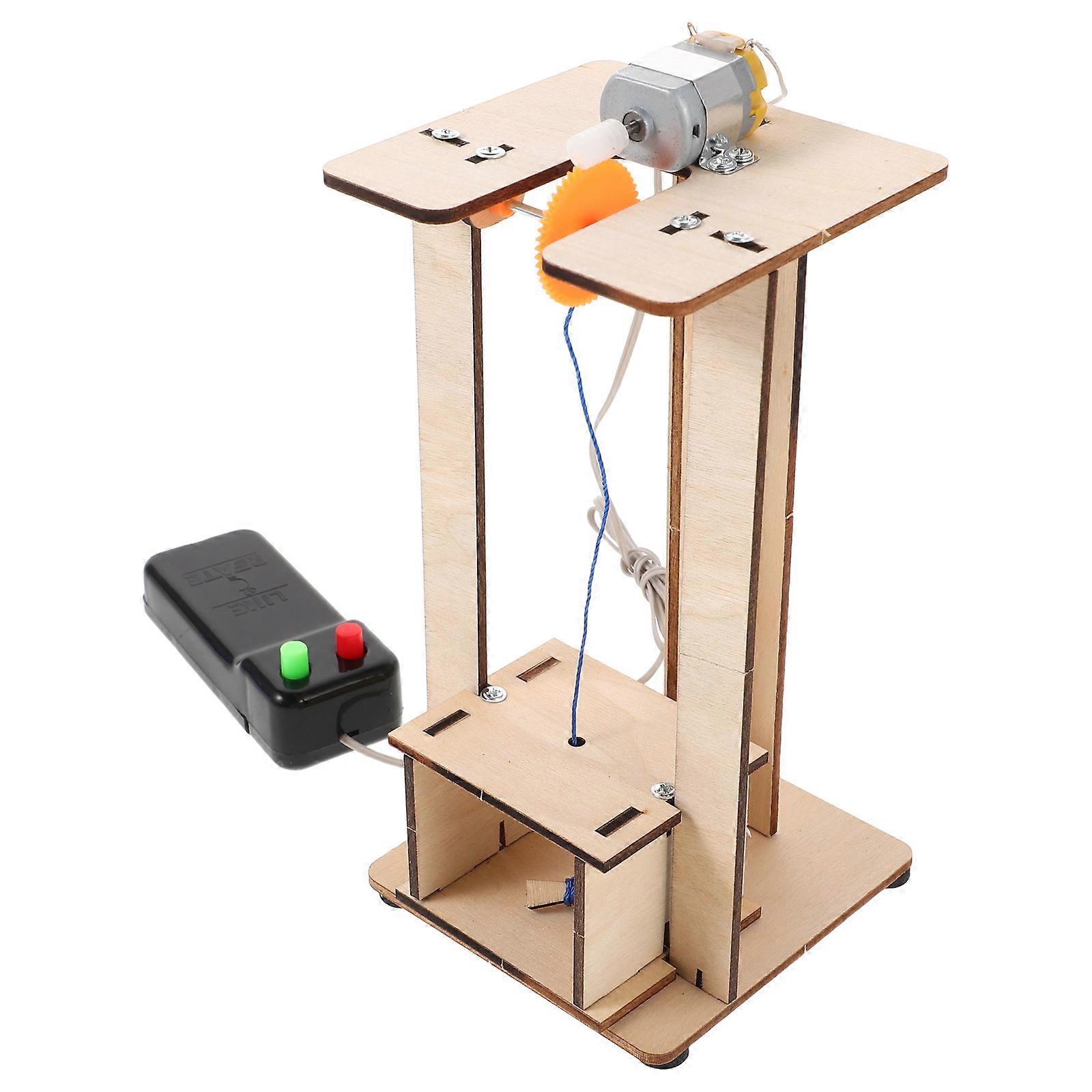 STEM Science Experiment Kit Wooden Model for Easy Assembly Boosts Creativity, Learning, and Engineering Skills for Students