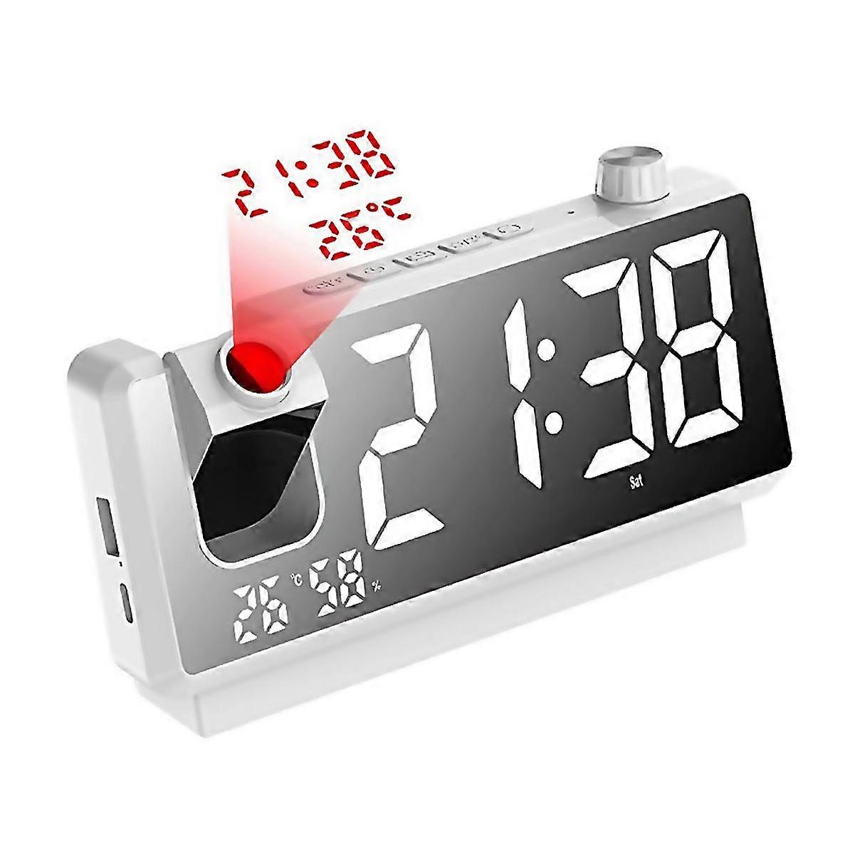 For Projection Alarm Clock Hd Led Display Smart Projection Clocks