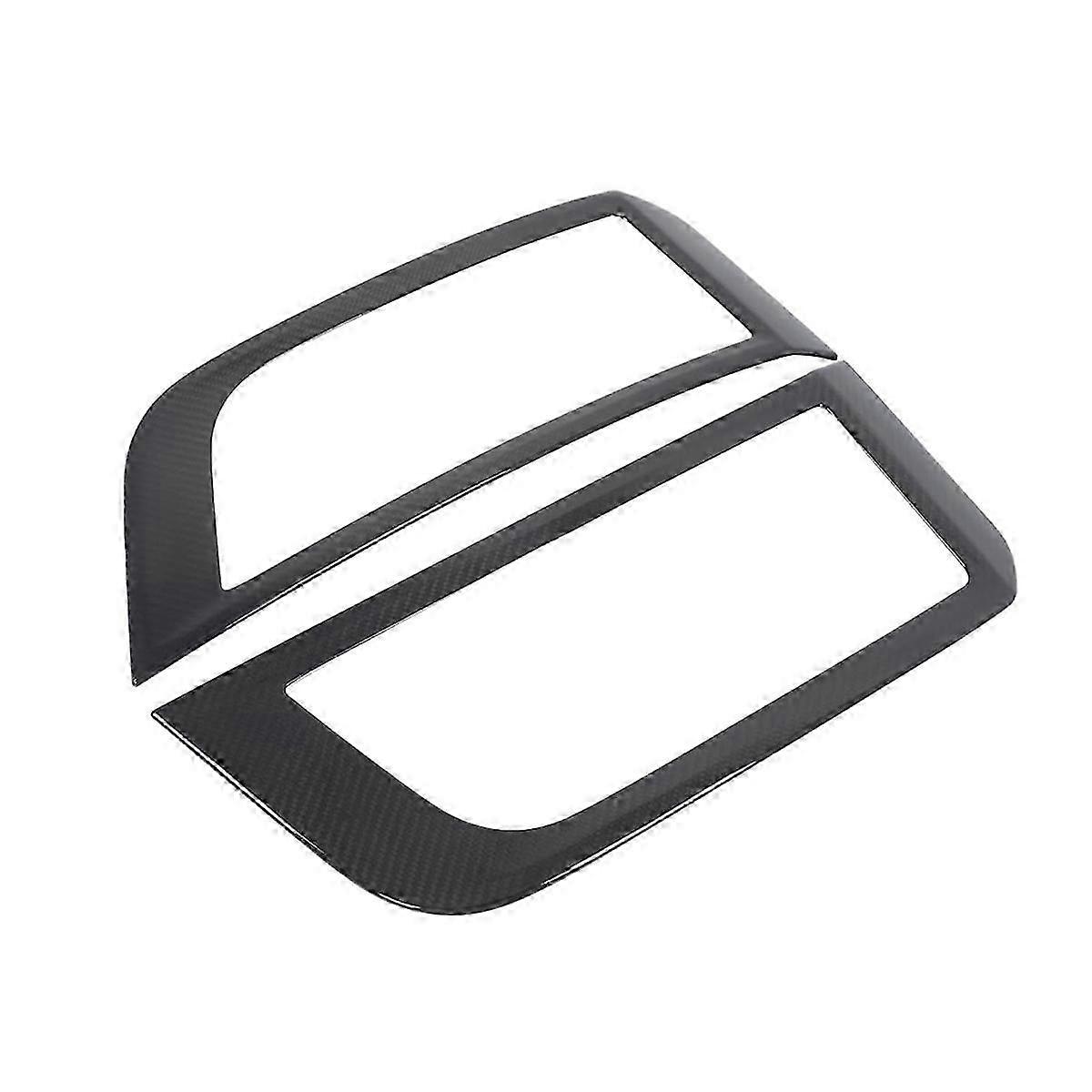 تقليم غطاء جانبي للسيارة لملحقات غطاء فتحات التهوية من لاند روفر ، متوافق مع الطرازات 90 110 130 ، ألياف الكربون في 2020-2025