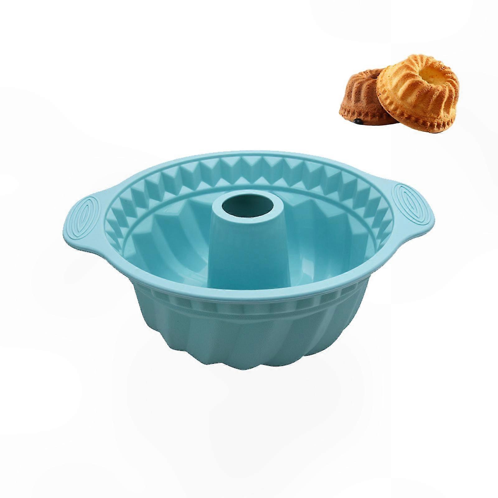 Silicone Non-Stick Fluted Baking Mold for Cake & DIY Shape Creations