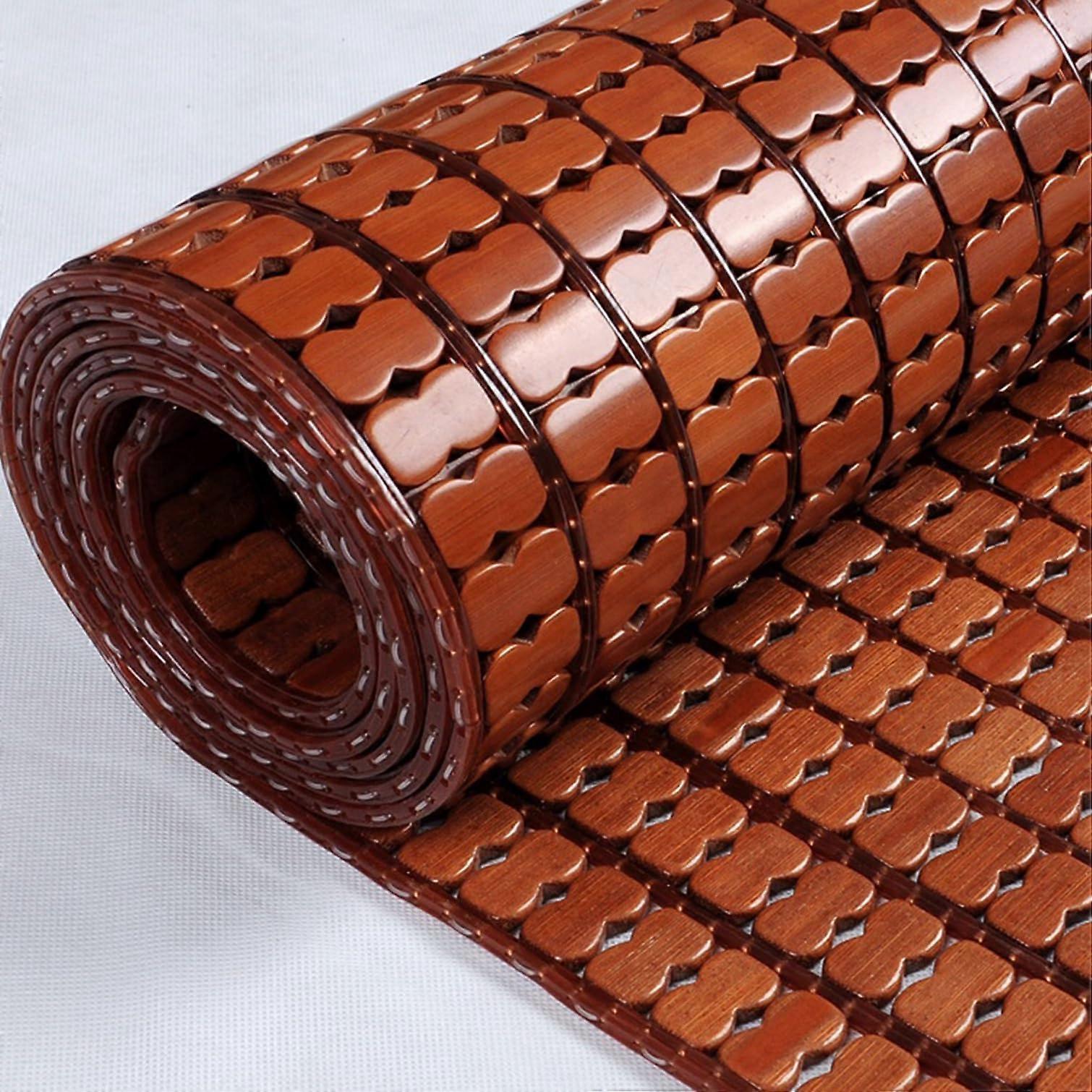 Cooling Bamboo Mattress Keeps You Cool In Summer, Foldable 200x200 cm, Breathable, Mahjong Style Bedding, One Color