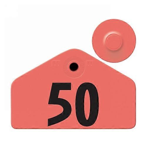Allflex Allflex Global Tamperproof Numbered Hog Tags Red, 1 Count