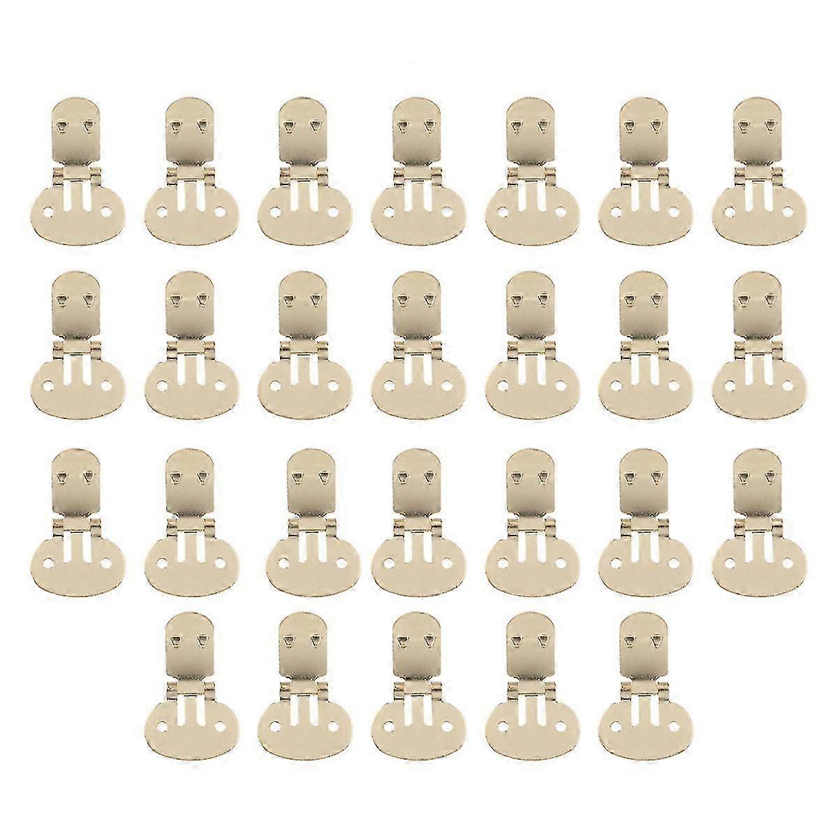 Metal Clips for DIY Crafts, Flat Surface, Perfect for Shoe Decor