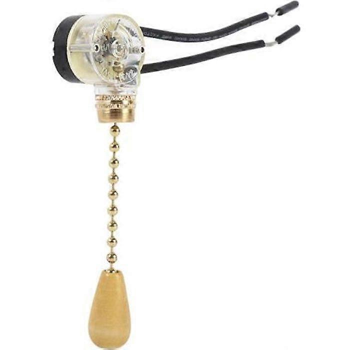 Durable Vintage Pull Switch 3A/250V 4Pcs for Table Lamps and Wall Sconces