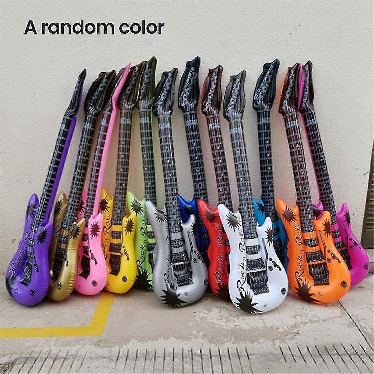 Inflatable Microphone: Random Color Entertainment Prop, Ideal Gift for Interactive Fun