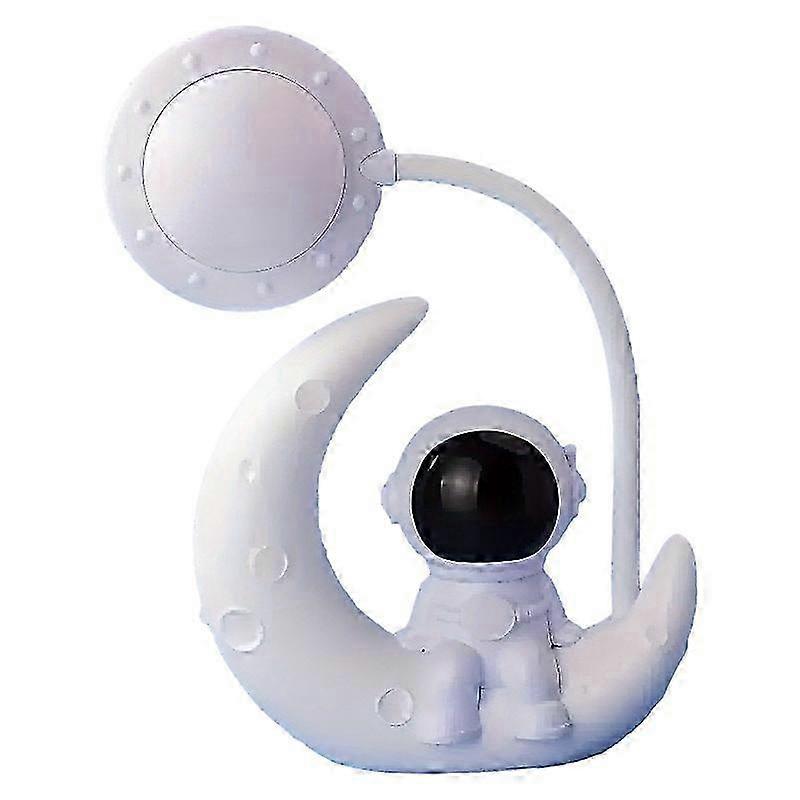 Optimized title for Creative learning rechargeable eye protection desk lamp astronaut night light for children and students